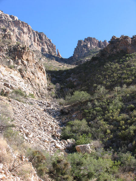 File:Looking up Sabino Canyon.jpg